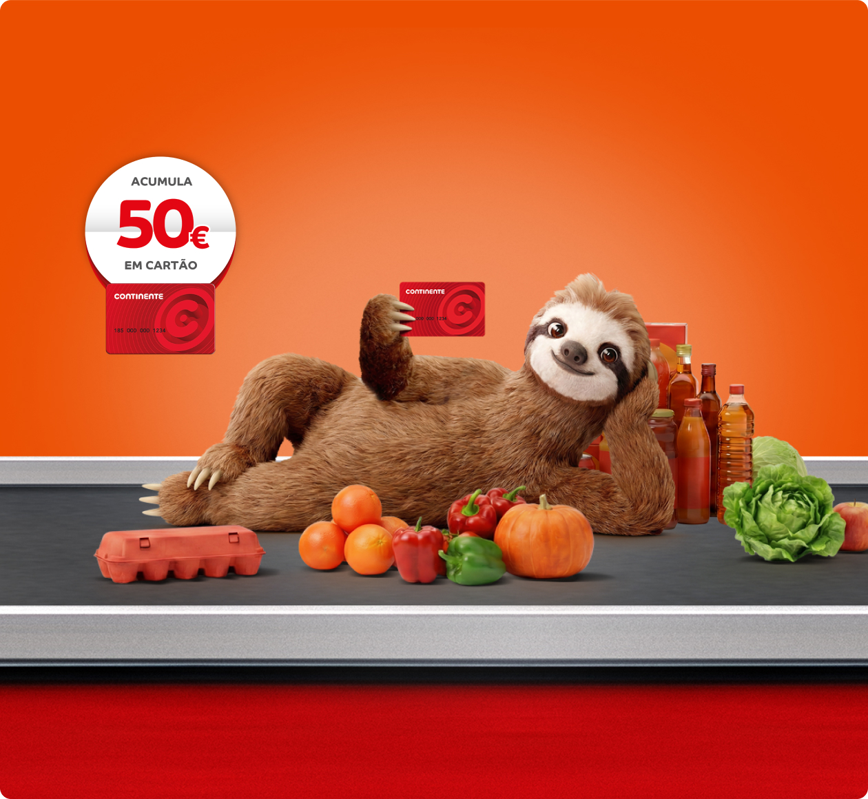 Campanha Abertura de conta com o Continente no Banco BPI